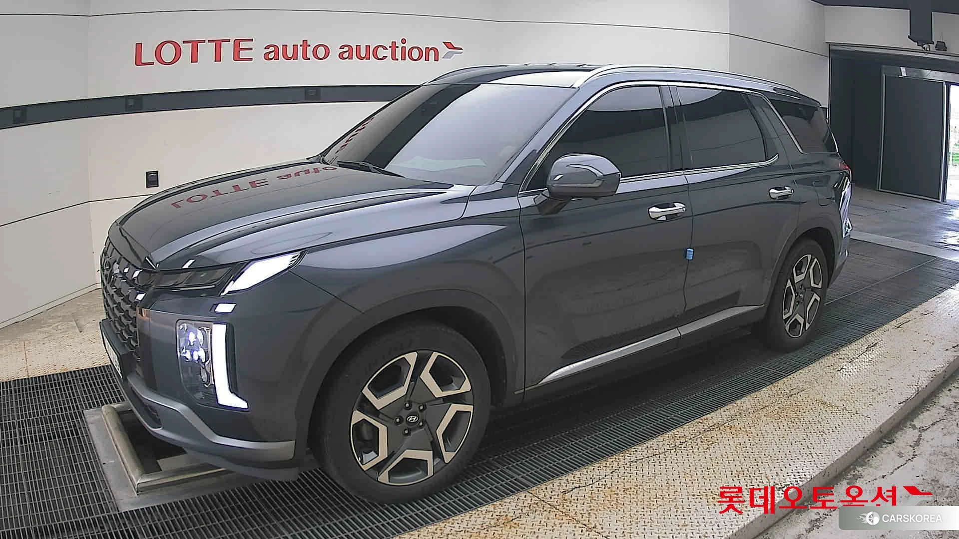 Hyundai Palisade 2023 Graphite Grey Metallic из Кореи, фото 4