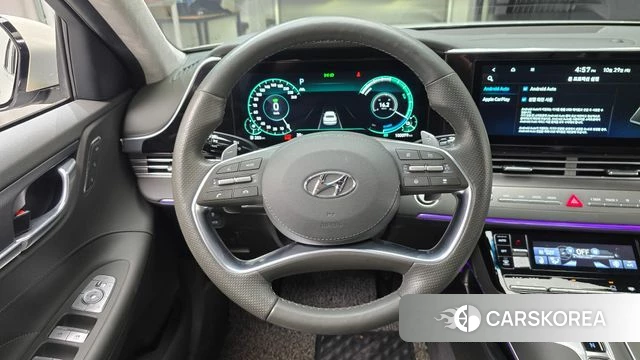 Hyundai The New Grandeur IG Hybrid 2021 Серебряный из Кореи, фото 4