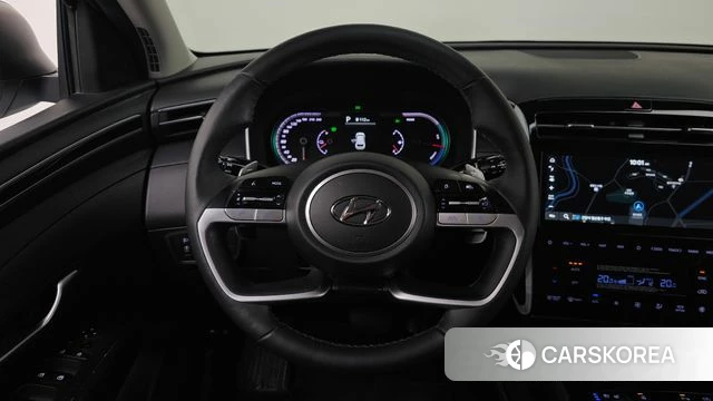 Hyundai Tucson Hybrid (NX4) 2023 Белый из Кореи, фото 4