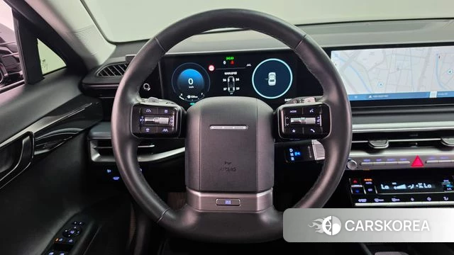 Hyundai Grandeur Hybrid (GN7) 2023 Черный из Кореи, фото 4