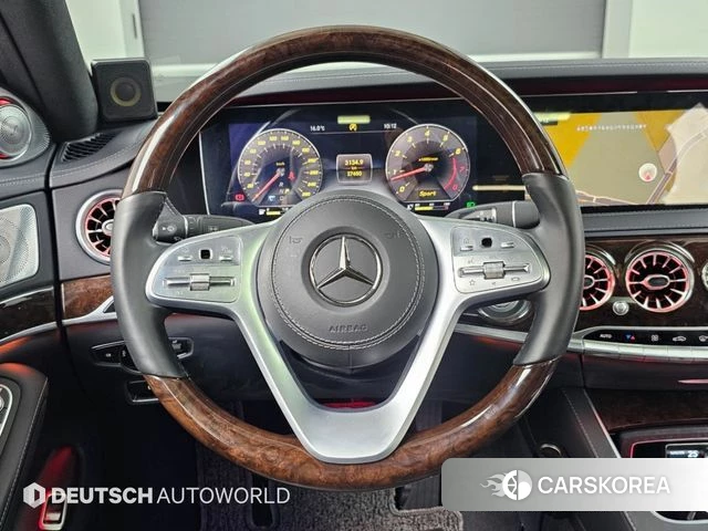 Mercedes-Benz S-Class W222 2018 Серый из Кореи, фото 4