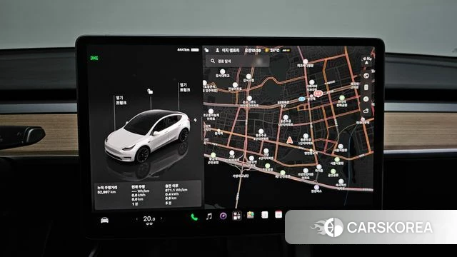 Tesla Model Y 2022 Белый из Кореи, фото 4