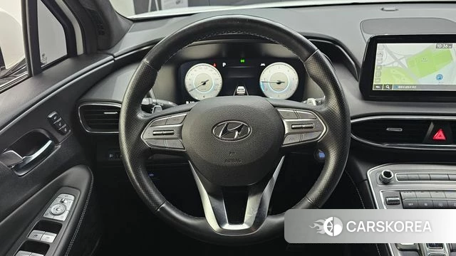 Hyundai The New Santa Fe 2021 Белый из Кореи, фото 4