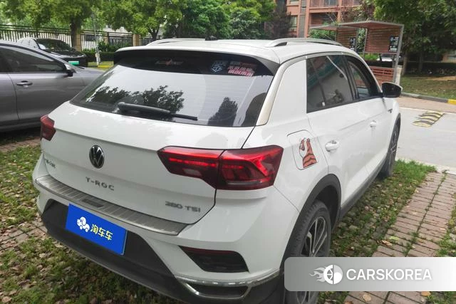 Volkswagen T-Roc 2021 Белый из Китая, фото 4