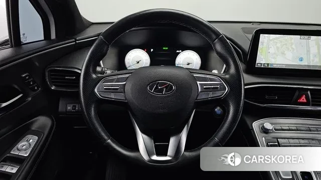 Hyundai The New Santa Fe 2021 Белый из Кореи, фото 4
