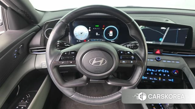 Hyundai The New Avante (CN7) 2023 Белый из Кореи, фото 4