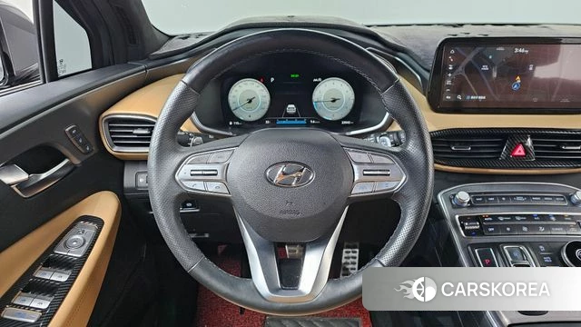 Hyundai The New Santa Fe 2021 Серый из Кореи, фото 4