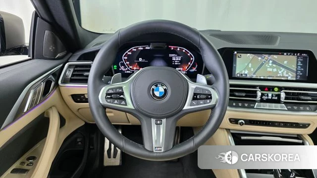 BMW 4 Series (G22) 2021 Черный из Кореи, фото 4