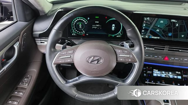 Hyundai The New Grandeur IG Hybrid 2020 Синий из Кореи, фото 4