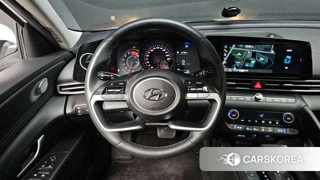 Hyundai Avante (CN7) 2023 Белый из Кореи, фото 4