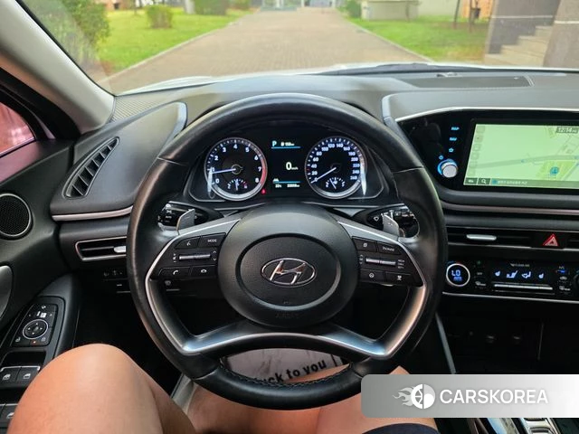 Hyundai Sonata (DN8) 2022 Белый из Кореи, фото 4