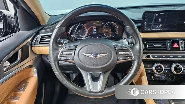 Genesis The New G70 2021 Черный из Кореи, фото 4