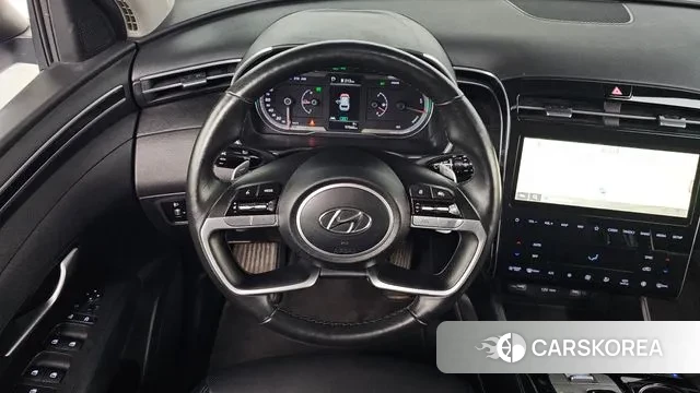 Hyundai Tucson Hybrid (NX4) 2021 Белый из Кореи, фото 4