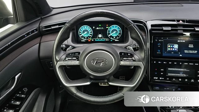 Hyundai Tucson Hybrid (NX4) 2021 Серый из Кореи, фото 4
