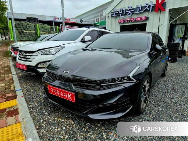 Kia K5 3rd generation 2021 Серый из Кореи, фото 4