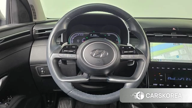 Hyundai Tucson Hybrid (NX4) 2022 Серебристо-серый из Кореи, фото 4