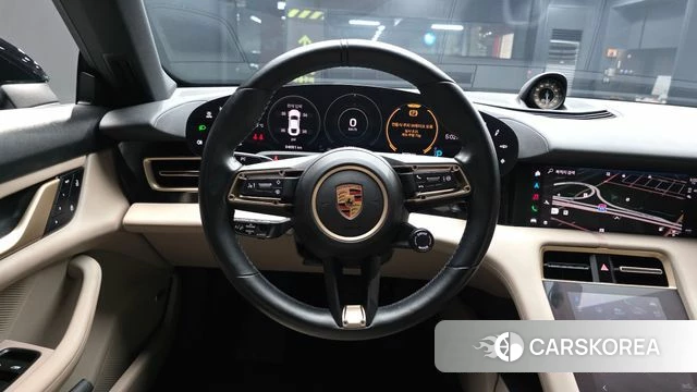 Porsche Taycan 2023 Черный из Кореи, фото 4