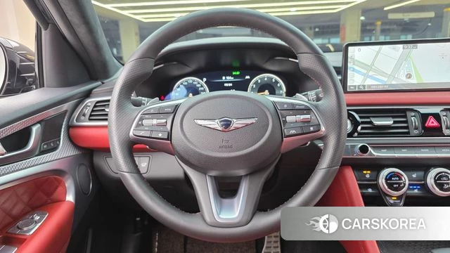 Genesis The New G70 2023 Черный из Кореи, фото 4
