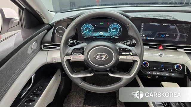 Hyundai Avante (CN7) 2022 Белый из Кореи, фото 4