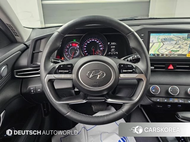 Hyundai Avante (CN7) 2021 Белый из Кореи, фото 4