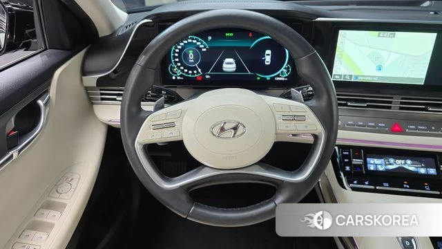 Hyundai The New Grandeur IG Hybrid 2022 Черный из Кореи, фото 4
