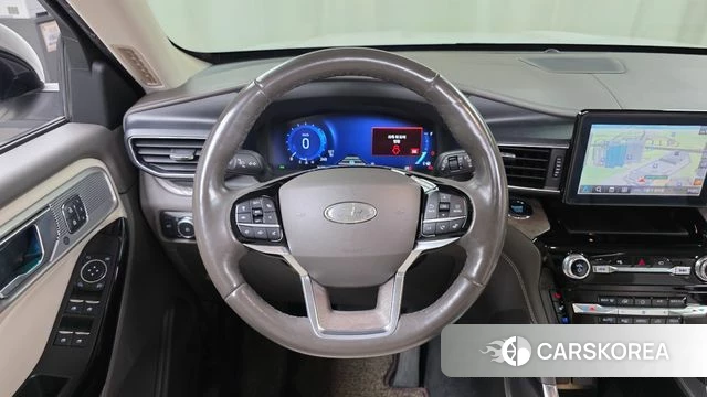 Ford Explorer 6th Generation 2022 Белый из Кореи, фото 4