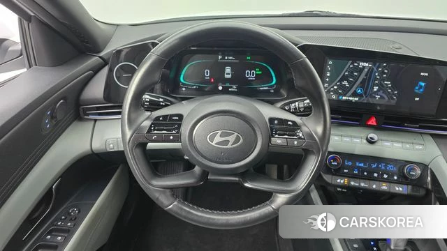 Hyundai The New Avante Hybrid (CN7) 2024 Белый из Кореи, фото 4