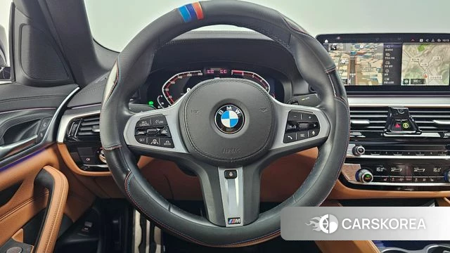 BMW 5 Series (G30) 2021 Синий из Кореи, фото 4