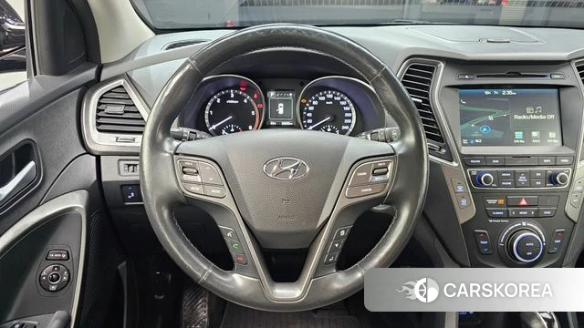 Hyundai Santa Fe The Prime 2018 Черный из Кореи, фото 4