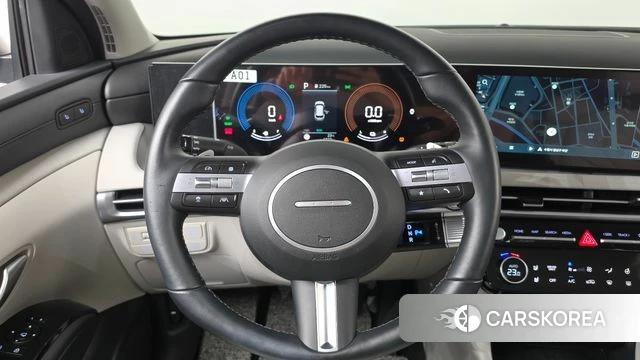Hyundai The New Tucson Hybrid (NX4) 2025 Белый из Кореи, фото 4