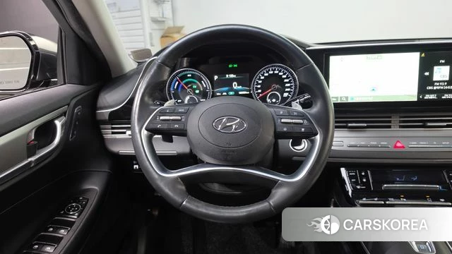 Hyundai The New Grandeur IG Hybrid 2021 Серый из Кореи, фото 4