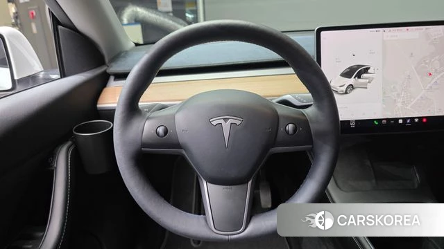 Tesla Model Y 2021 Белый из Кореи, фото 4