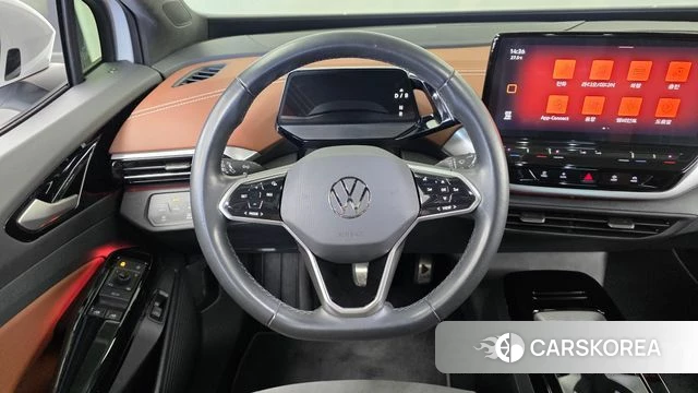 Volkswagen ID.4 2023 Белый из Кореи, фото 4