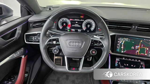 Audi S7 (4K) 2021 Серый из Кореи, фото 4