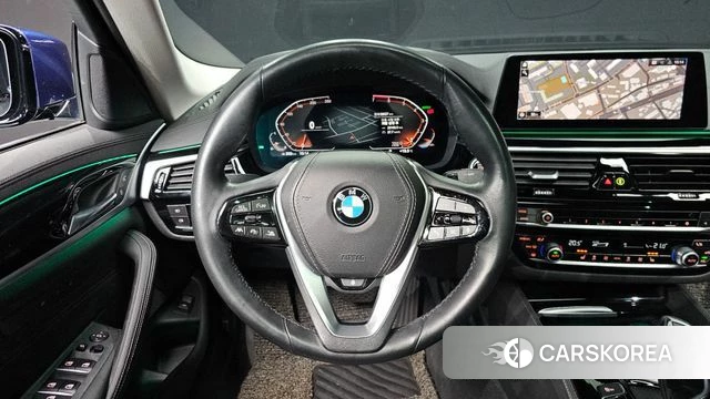 BMW 5 Series (G30) 2020 Синий из Кореи, фото 4