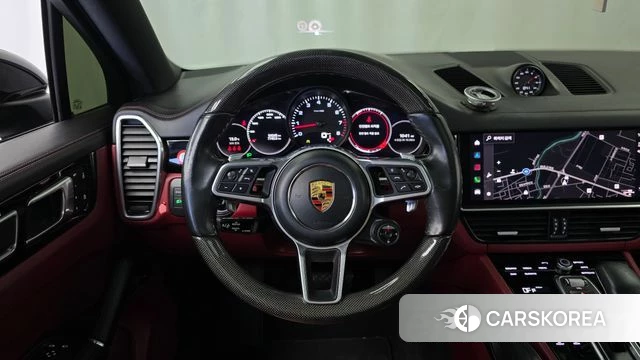 Porsche Cayenne (PO536) 2022 Черный из Кореи, фото 4