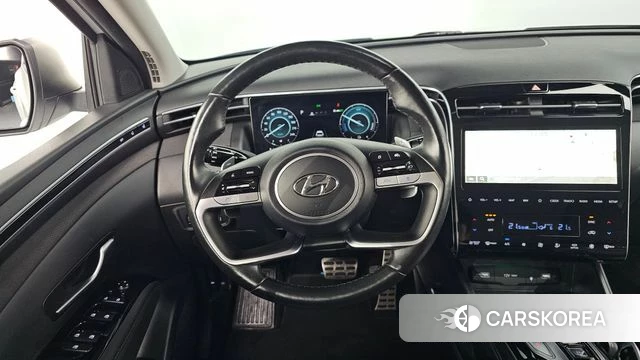 Hyundai Tucson Hybrid (NX4) 2022 Белый из Кореи, фото 4