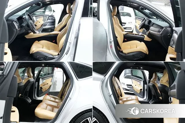 Volvo S90 2021 Серебряный из Кореи, фото 4