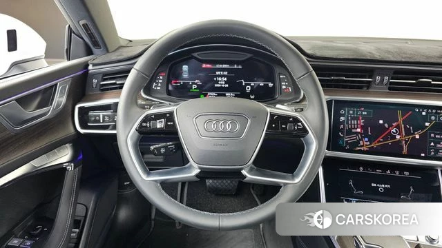 Audi A7 (4K) 2023 Белый из Кореи, фото 4