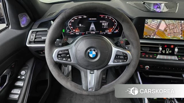 BMW 3 Series (G20) 2022 Черный из Кореи, фото 4