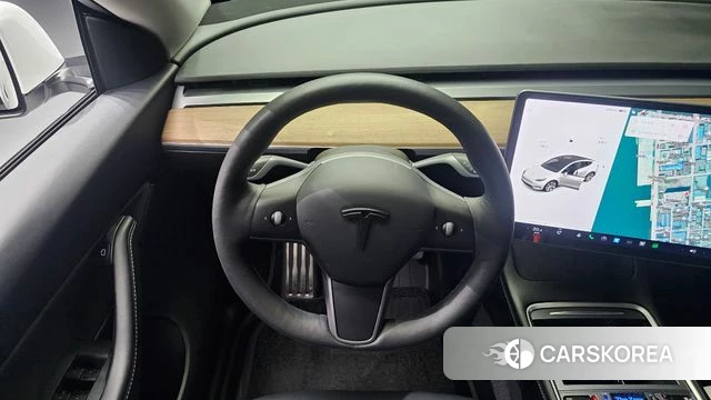 Tesla Model Y 2021 Белый из Кореи, фото 4