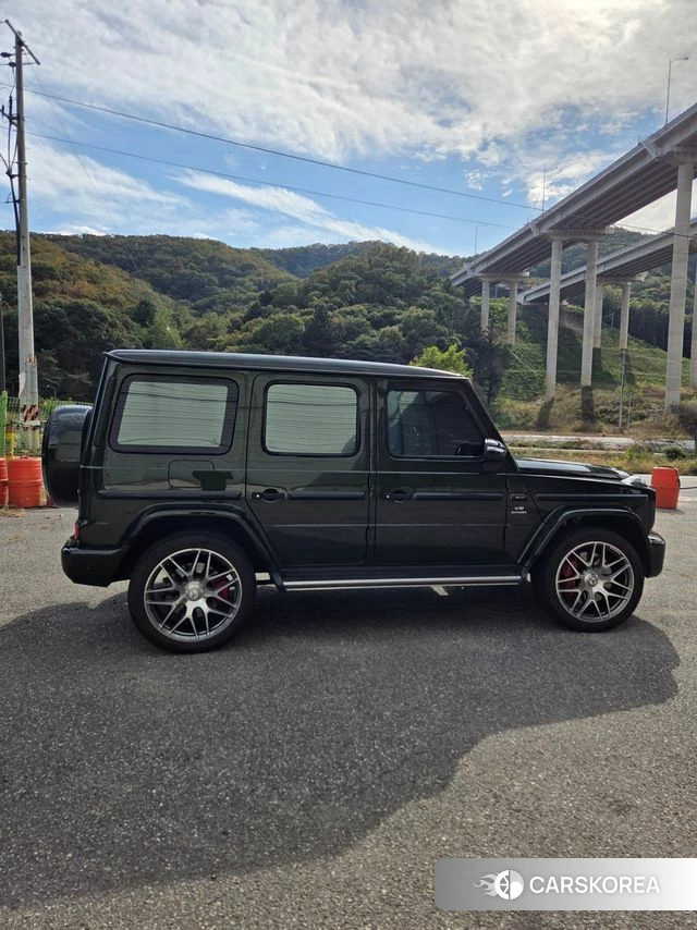 Mercedes-Benz G-Class W463b 2023 Темно-зеленый из Кореи, фото 4