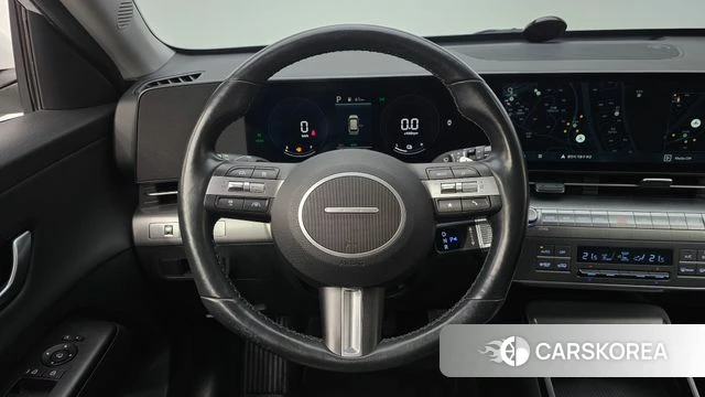 Hyundai Kona Hybrid (SX2) 2023 Белый из Кореи, фото 4
