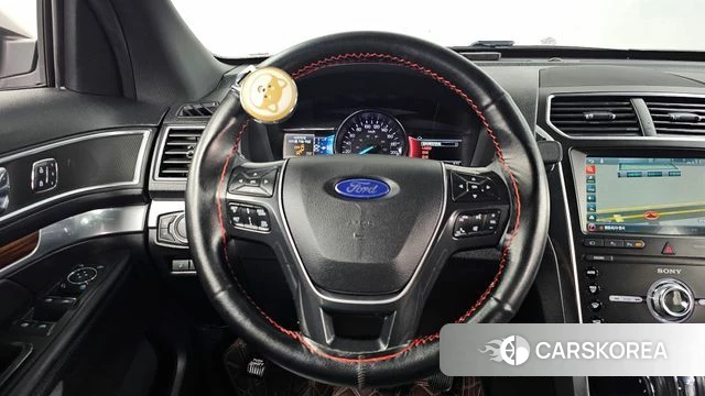 Ford Explorer 2019 Белый из Кореи, фото 4