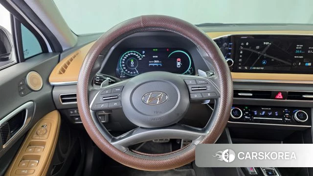 Hyundai Sonata Hybrid (DN8) 2019 Белый из Кореи, фото 4