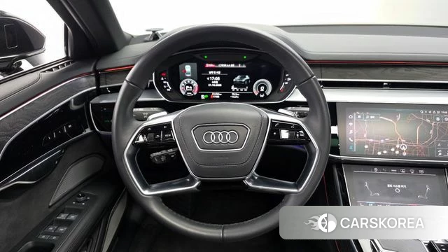 Audi A8 (D5) 2022 Черный из Кореи, фото 4