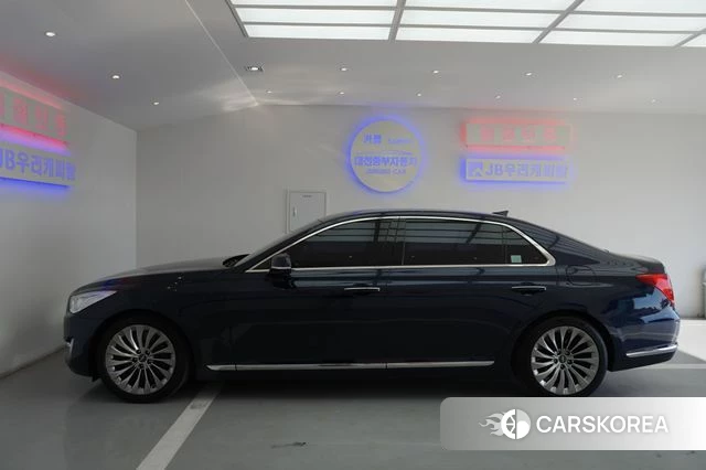 Genesis EQ900 2018 Синий из Кореи, фото 4