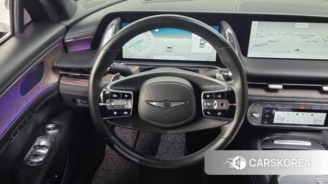 Genesis G90 (RS4) 2022 Черный из Кореи, фото 4