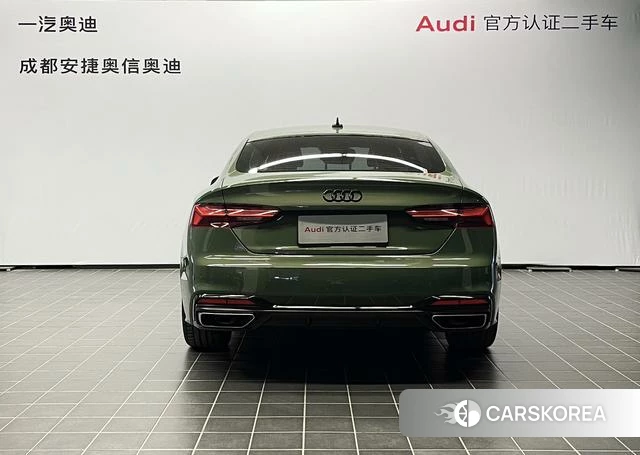 Audi A5 2021 Зеленый из Китая, фото 4