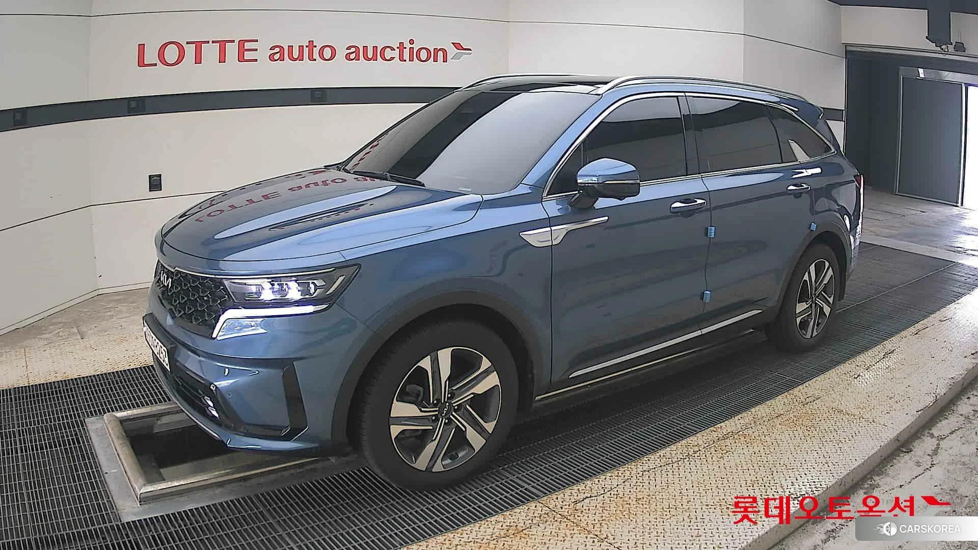 Kia Sorento Hybrid 2023 Mineral Blue из Кореи, фото 4